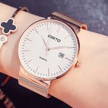 Load image into Gallery viewer, GIMTO Fashion Rose Gold Women Watch