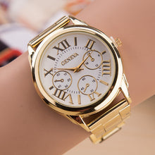 Load image into Gallery viewer, 2019 New Brand 3 Eyes Gold Geneva Casual