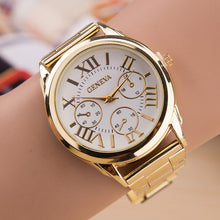 Load image into Gallery viewer, 2019 New Brand 3 Eyes Gold Geneva Casual