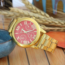 Load image into Gallery viewer, 2019 New Brand 3 Eyes Gold Geneva Casual