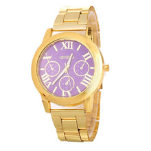 Load image into Gallery viewer, 2019 New Brand 3 Eyes Gold Geneva Casual