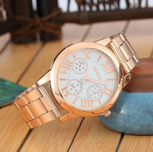 Load image into Gallery viewer, 2019 New Brand 3 Eyes Gold Geneva Casual
